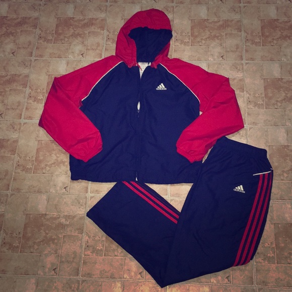 adidas Jackets & Blazers - Women’s Adidas Windbreaker Set Rare